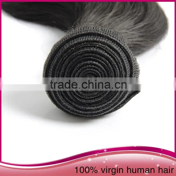 Best Selling 7Q Quality Brazilian Human Hair, Natural Color Body Wave Hair Weaving photo-3