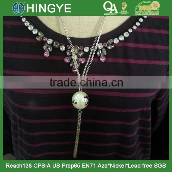 2015 New Fashion Pearl Necklace Jewelry for Women T1529 photo-2