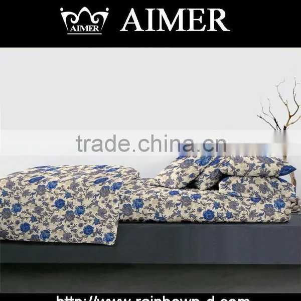 100% Cotton Pigment Printed Bedding Set,bed Sheet photo-3