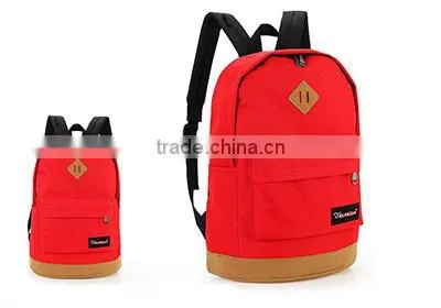 Fashion Canvas Backpack for Students Leisure Shoulder Bag With 1pc/opp Bag photo-4