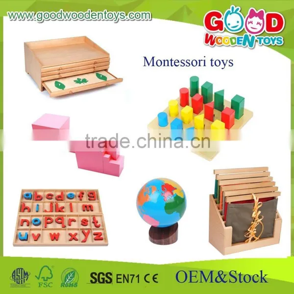 High Quality Children Early Learning Toys Montessori Teaching Aids Wooden Material Educational Set Montessori for Kids photo-2
