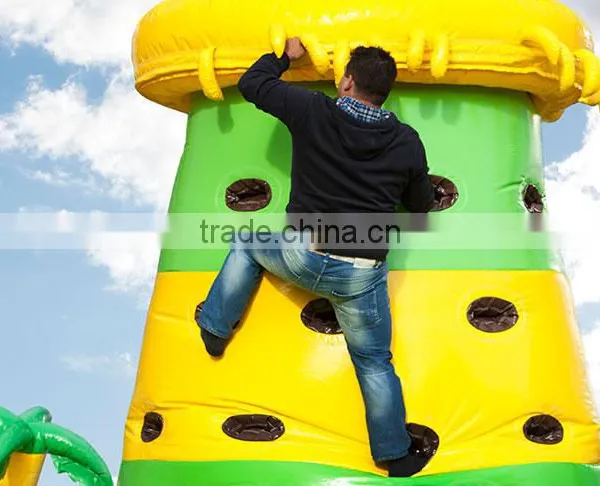 New Design Inflatable Climbing Tower Jungle Inflatable Rock Climbing Wall Portable Climbing Walls for Sale Supplier's Choice photo-4