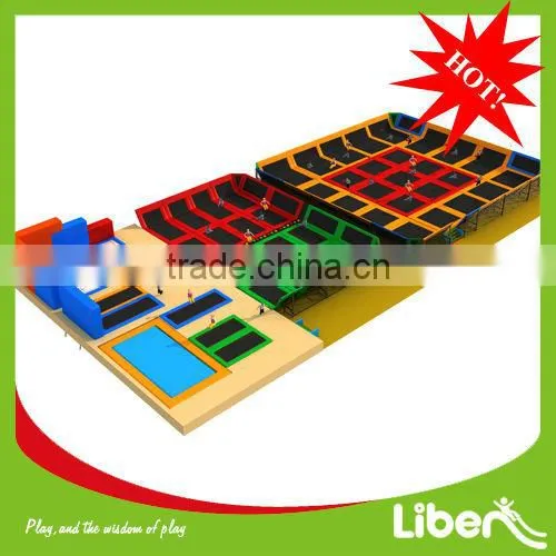 Various Style Can be Customized Outdoor Trampoline Park for Sale