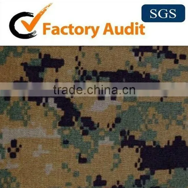 Printed Taslan Camouflage Fabric