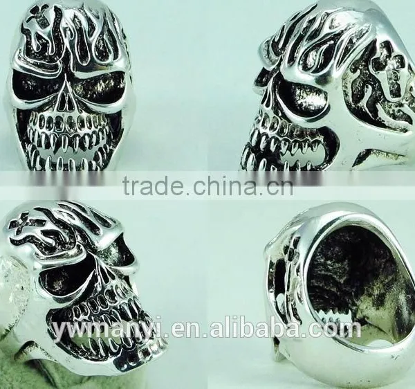 The Most Popular Jewellery in Karachi Punk Skull Ring Jewelry R43 Quality Choice photo-2