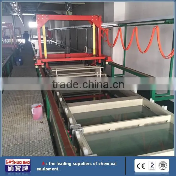 ShuoBao Full Automatic Plating Equipment for ABS Metal and so on