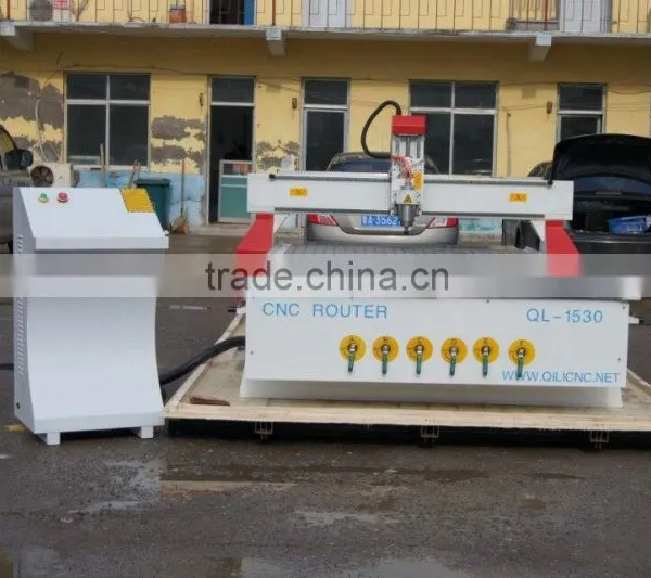 QL-M25 Good Price Good Machinery Industrial 2 Head Wood Cnc Router With ATC photo-6