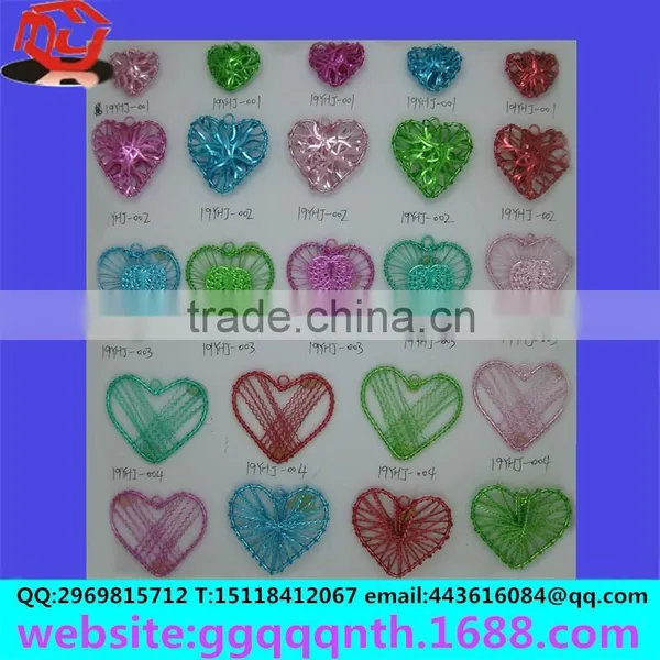 Lighting Accessories Color Electrophoretic Paint Metal Wire Flat Body Mesh Clover Three Petal Flowers photo-5