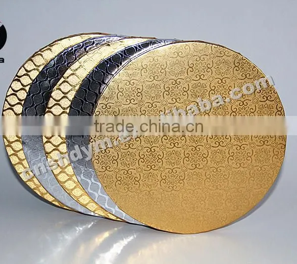 Disposable Colorful Round Foil Cake Drum photo-5