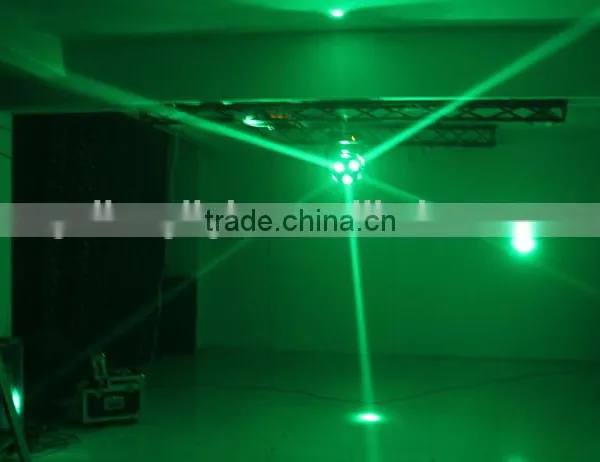 New Indoor 12Leds 15W RGBW 4IN1 LED Beam Football Light/Auto-run-mode,DMX 512,sound Active Mode photo-4