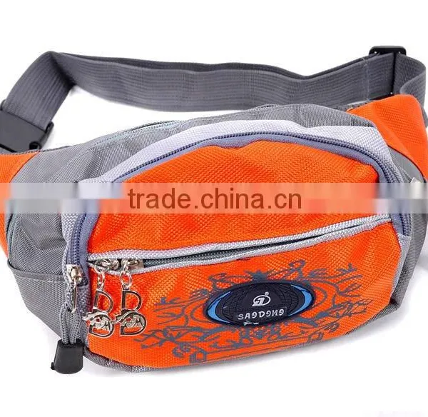 Orange Sport Waist Bag