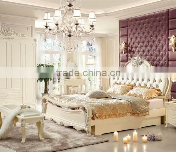 Bedroom Design European Style Bedroom Set Salon Chairs and Furniture photo-4