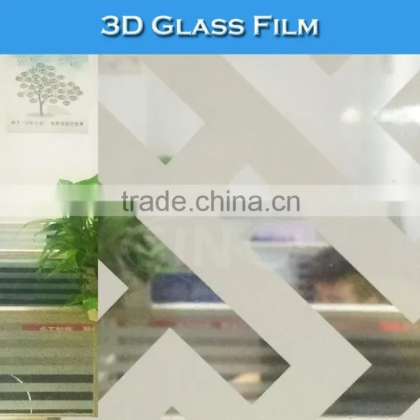 P073 Removable Glass Film Smart Window Decoration Stickers photo-4