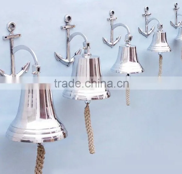 Nautical Hanging Anchor Bell - Nautical Decorative Ship Bells - NBB 0018 photo-5