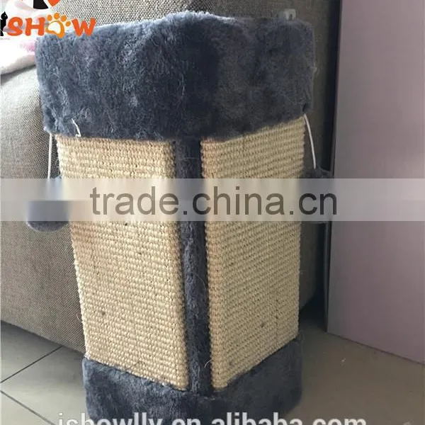 2016 New Cat Scratch Board Wall Sisal Scratch Board Stuff Ball Cat Toy photo-3