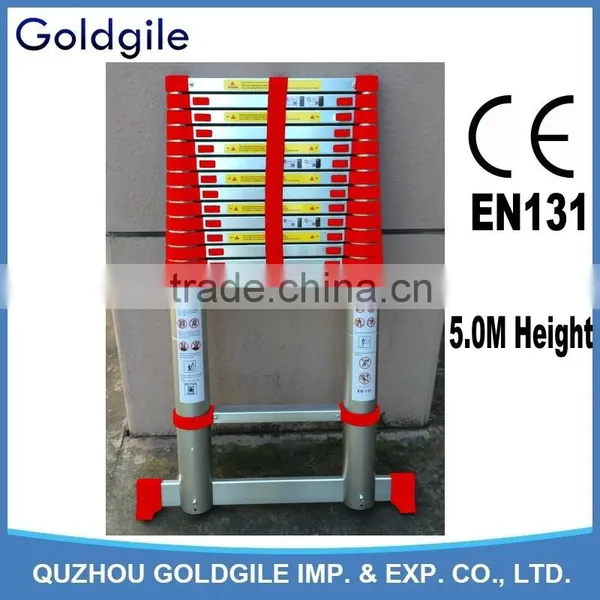 Goldgile 2016 Popular 5.0m Telescopic Step Ladder