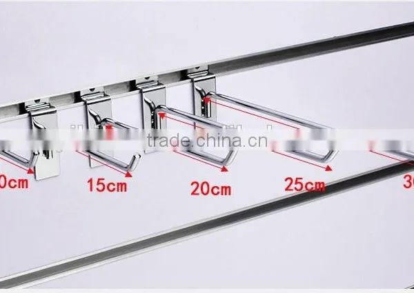 Supermarket Metal Hooks for MDF Board Chrome Hooks For Display Quality Choice photo-2