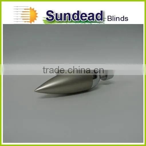 16 19 Curtain Rod With Satin Stainless Steel Iron Chrome Crystal Curtain Pole Curtain Accessory photo-2