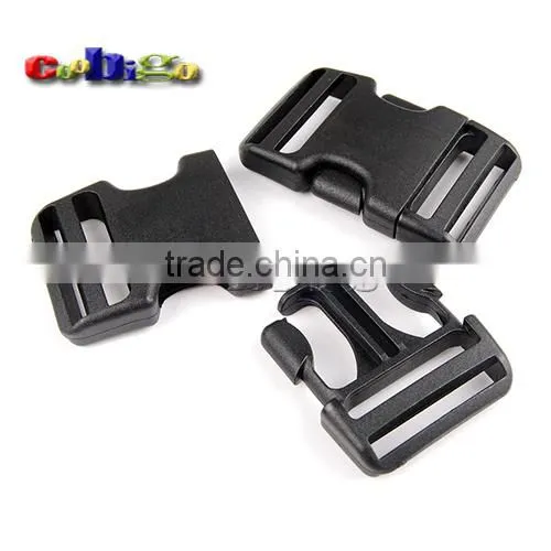 1-1/2" Webbing Arched Inserting Buckle Plastic for Travel Tactical Backpack #FLC410-38B photo-2