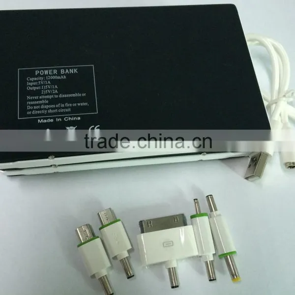Power Bank 12000mAh Portable Power Bank Charge Iphone Ipad