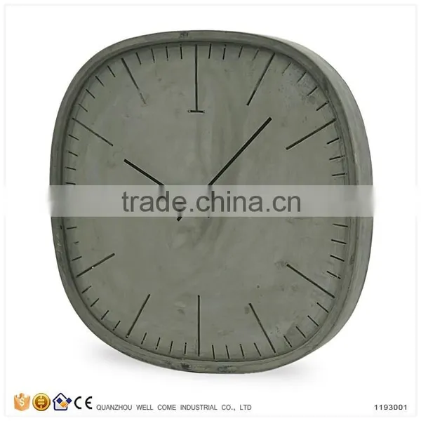 Home Decor Cement Product Modern Desk Clock photo-6