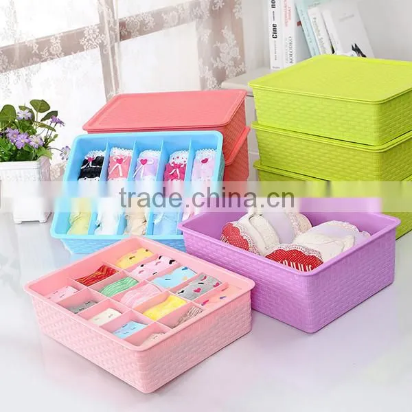 Promotion 3pcs Sets Ties Bra and Underwear Organizer Box photo-3