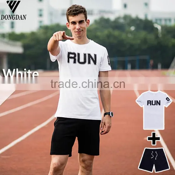 100% Cotton Men Running t Shirt Suits and Men t Shirt Size Chart or T-shirt in Europe Wholsale photo-2