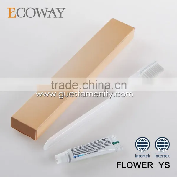 Best Selling Disposable Dental Kit for Travel Cheap Hotel Toothbrush With Paste photo-4
