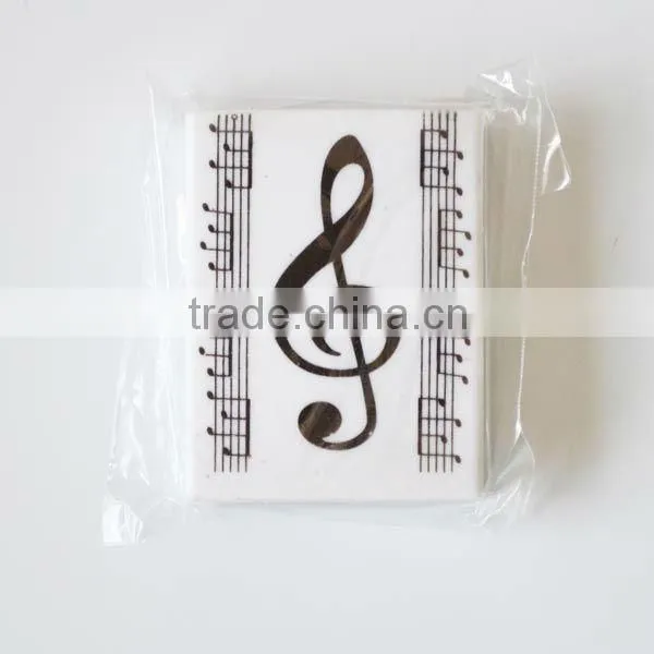 Custom Promotion Music Note Erasers, Stationery Eraser. photo-3