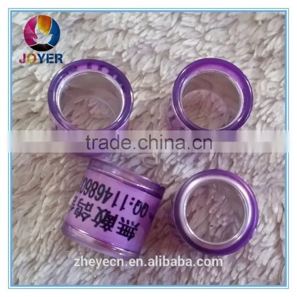 Pigeon Breeder Pigeon Club Ring Transparent Platic Ring 8mm Pigeon Ring Clear Plastic Bands Quality Choice photo-2