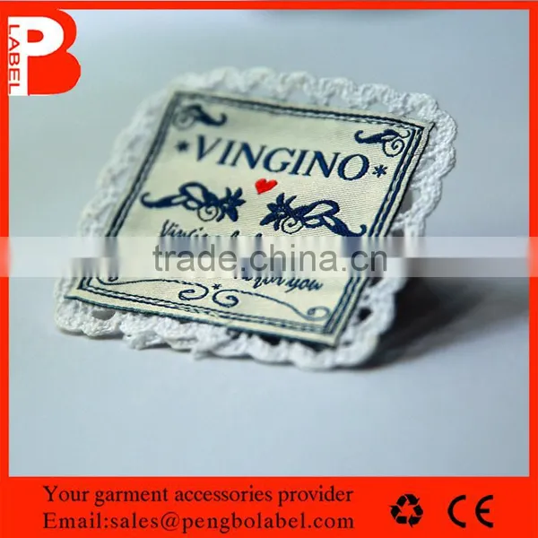China Supplier Hot Sale Cheap Woven Clothing Label for Halloween Costumes photo-2
