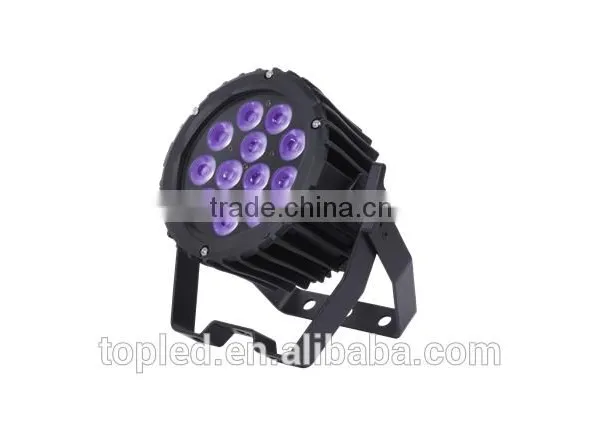 36W dj Light 12*Tri-RGB Slim Par Can Sound Active Outdoor Flat Par photo-1