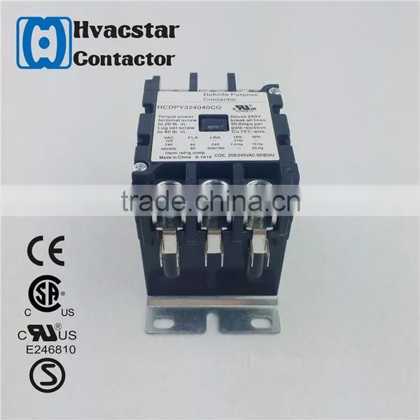 Air Conditioning Units Online Shopping Electrical Contactor China Suppliers Definite Purpose Contactor ac Contactor photo-4