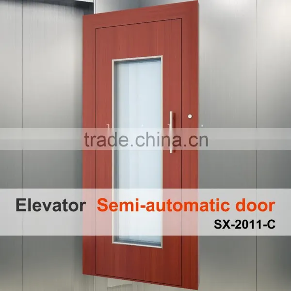Elevator Semi-automatic Door Made in China SX-2011-C
