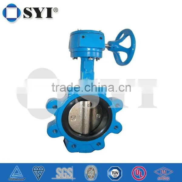 Wafer Butterfly Valve With Gearbox