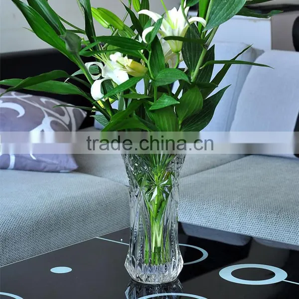 Decoration Crystal Tall Flower Vase photo-2