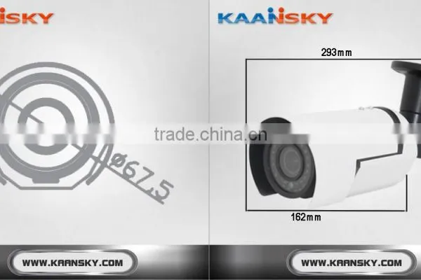 KAANSKY Hot Sale Unique Case 2MP IR Bullet Network Camera photo-2