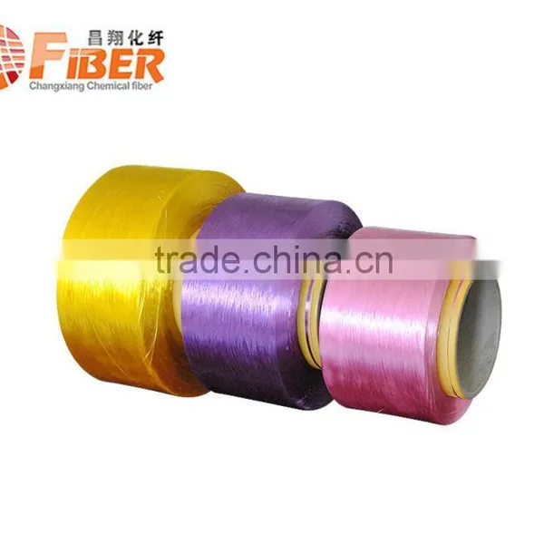 FDY DTY POY 75D-600D Dope Dyed Polyester Yarn Manufacturer in China