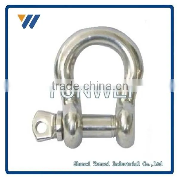 Us Type Drop Forged Screw Pin Bow Shackle photo-5