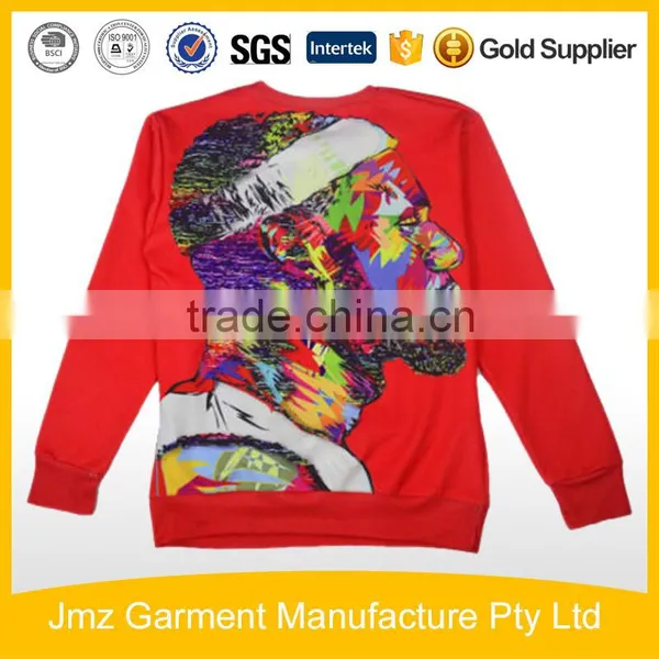 Wholesale Crewneck Sweatshirt Full Sublimation Print Sweater 3d Sweatshirts photo-2