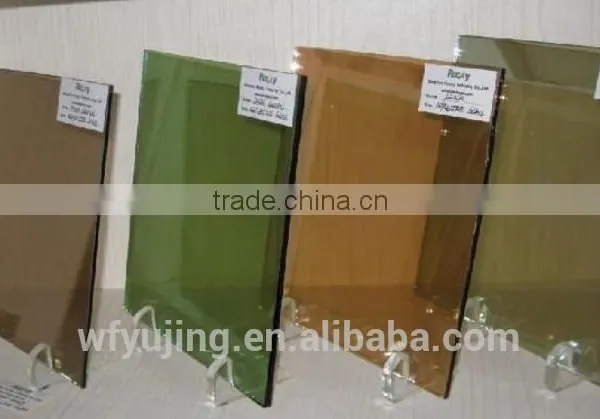 Hot Sale Colorful Reflective Glass With Mirror Effect photo-2
