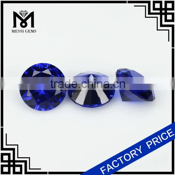 Synthetic Diamond Cut Nano Gem for Jewelry Blue Sapphire photo-3