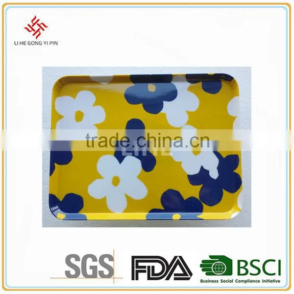 High Quality Printing Bulk Custom Melamine Plate for Dinner photo-3