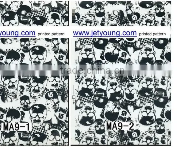 Hydro Graphic Skull Pattern Film Printed Film Water Transfer Film PVA Printing Film Jetyoung
