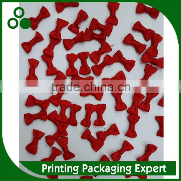 MINI BOWS MADE BY GROSGRAIN RIBBON FOR DECORATION photo-5