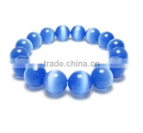 Christmas Celebraty Bling Bling Cat's Eye Crystal Bracelets photo-3