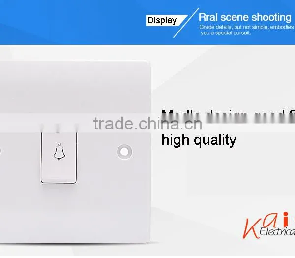 High Quality Bakelite Material Doorbell Wall Switch photo-2
