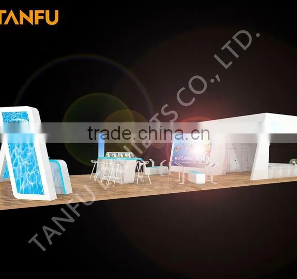 TANFU Customized 10m x 20m Modular Exhibition Booth for CES Show photo-3