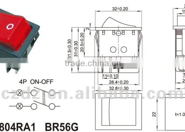 Trip Switch,home Appliance Rocker Switch,air Conditioner Cooling/*/*-switches photo-4