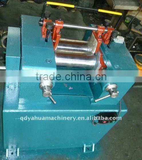 Laboratory Rubber Mixer Equipment /High Quality Open Type Rubber Mixing Mill/Two Roller Rubber Sheet Making Machine Mill
